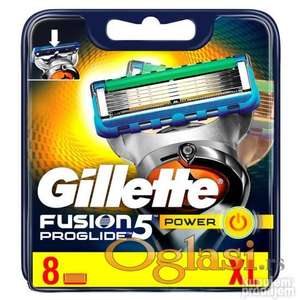 Gillette Fusion Proglide Power sa 8 uloška u pakovanju